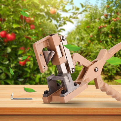 FUNTECK V-Cut Grafting Tool for Large Branches Full Metal Body with SK5 Blade Ideal for Fruit Tree