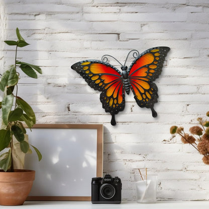 LIFFY Butterfly Wall Decor Butterfly Garden Ornaments Outdoor Indoor Metal Wall Art Decor Home