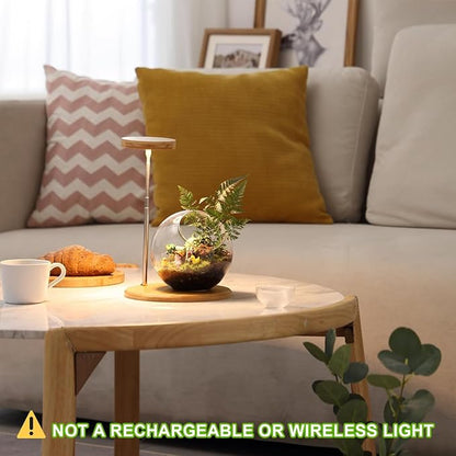 yadoker Plant Grow Light for Indoor Plant,Bamboo Mini LED Grow Light Garden,Height