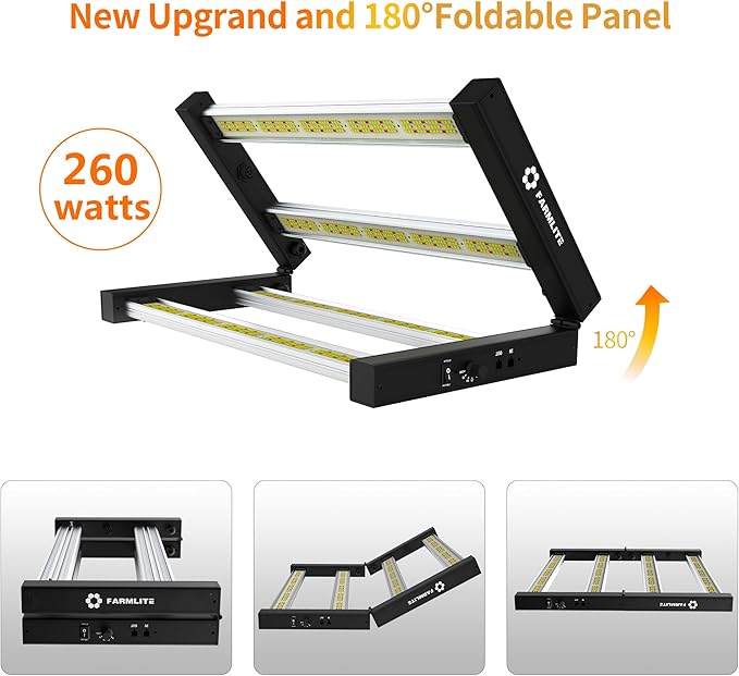 FARMLITE Grow Light LED Grow Lights for Indoor Plants Full Spectrum Growing Light Plant Hanging