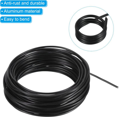 PATIKIL 2.5mm Bonsai Training Wire, Floral Wire Stems Anodized Aluminum Tree Wire 32.8 Feet Total
