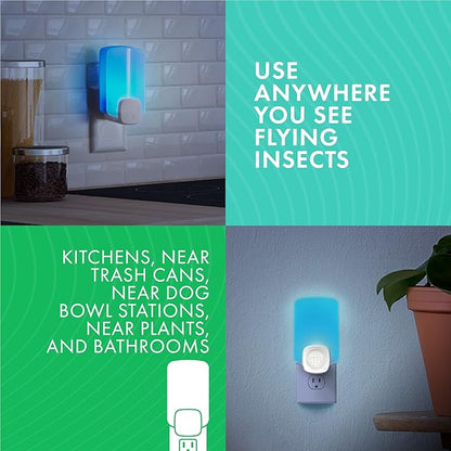STEM Light Trap: Indoor Fruit Fly Trap, Effective Insect Control for Home, Attracts and Traps