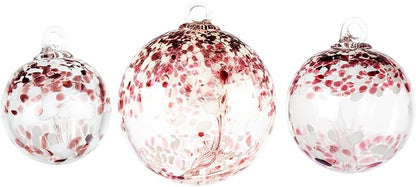 Dale Tiffany Hand Blown Glass, 6" Diameter Enchanted, Tree of Life Collection, Witch Globe Hanging