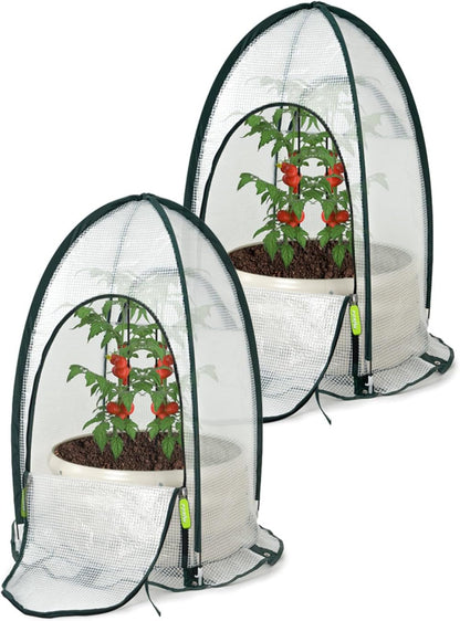 Pop up Greenhouse Tent Cover Tunnel Plant House,Large Gardening Flower Sunshine Room with Mesh