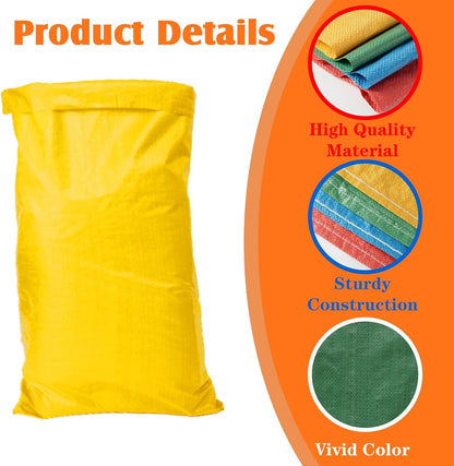 15Pcs Potato Sack Race Bags Large Size Game Race Bag for Carnival Easter Christmas School Outside