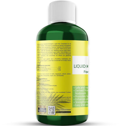 Organic Premium Kelp Seaweed Fertilizer - Liquid Hydroponics Fertilizer - Liquid Plant Food