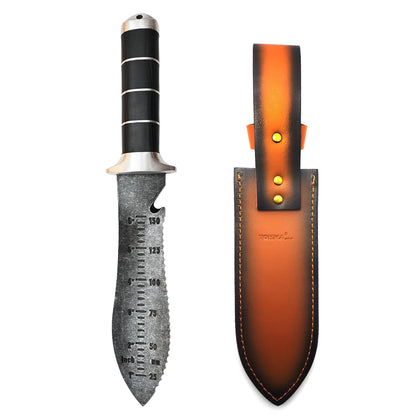 TONMA Hori Hori Garden Knife [Made in Japan] Heavy Duty Stainless Steel Japanese Hori Knife with