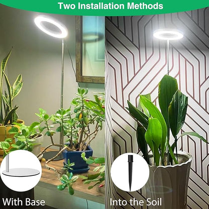 Grow Lights for Indoor Plants, Full Spectrum Plant Lights for Indoor Growing, 9.8"-37.4" Height