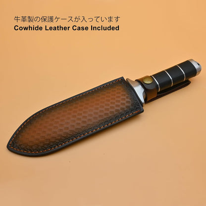 TONMA Hori Hori Garden Knife [Made in Japan] Heavy Duty Stainless Steel Japanese Hori Knife with