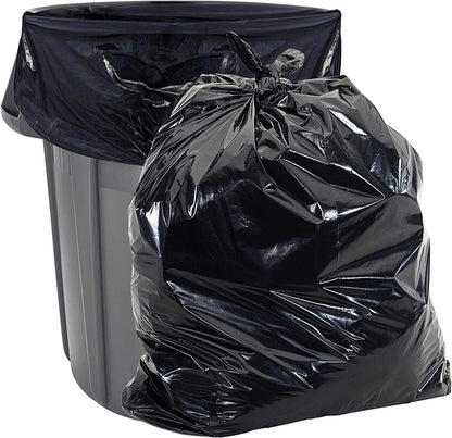 Aluf Plastics 40-45 Gallon Trash Bags (2 MIL - Pack of 50) 40" x 46" - Large Heavy Duty Can Liners