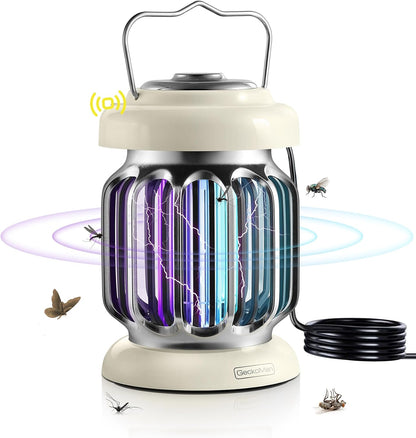 GeckoMan Hybrid Spectrum, Dusk-to-Dawn Bug Zapper Outdoor Bug Zapper Indoor Mosquito Repellent