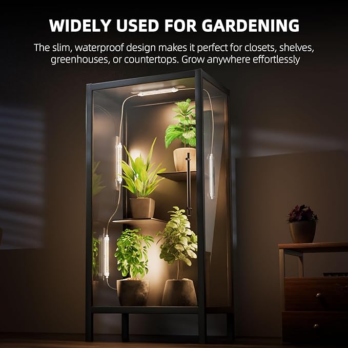 Spider Farmer Glow30 LED Grow Lights Kits, Sunlike Full Spectrum Integrated Plant Waterproof
