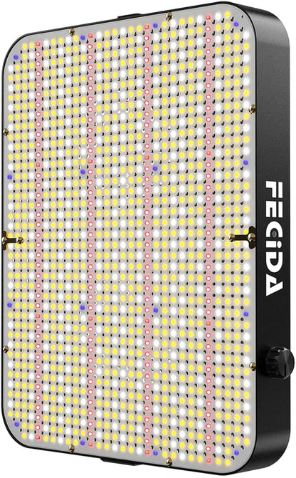 FECiDA Dimmable LED Grow Light 24000 Lumen 260 Watt, 2024 Best 3x3 2x4 ft Grow Tent Light, UV-IR