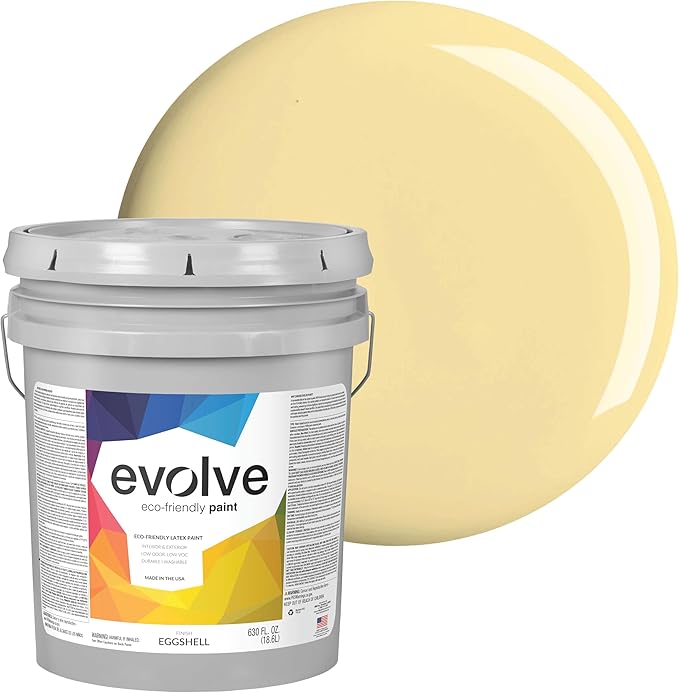 EVOLVE Paint & Primer: Environment-friendly, Low Sheen with One-coat Coverage for Interior &