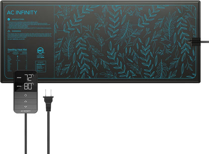 AC Infinity SUNCORE H7, Seedling Mat 48” x 20.75” with Digital Thermostat Controller for Exact