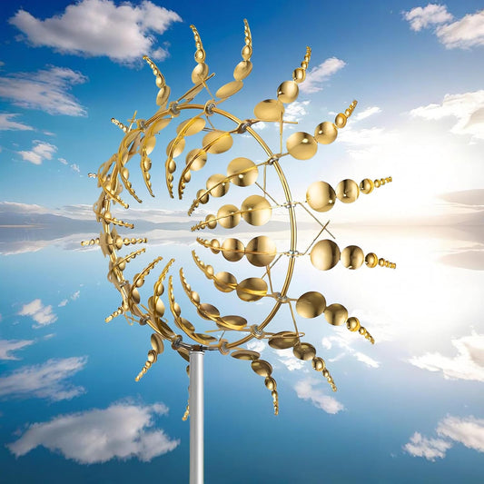 Magical Metal Windmill, Wind Spinners for Yard Garden, Outdoor Spinners, Windmill for Yard, Wind