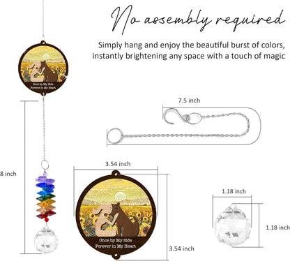 2 Layered Ornament Suncatcher Birthday Gifts for Dog Lover - Pet Memorial Suncatcher - Dogs