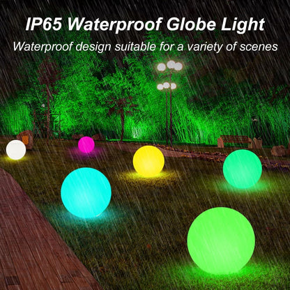 12-inch LED Glowing Ball Light w/Remote, LED Globe Orb Night Light Mood Lamp for Kid Adult