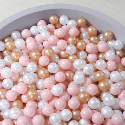 TRENDPLAY Plastic Balls for Ball Pits 2.2 Inch, Pack of 50 100 200 500 Hollow Balls, Perfect for