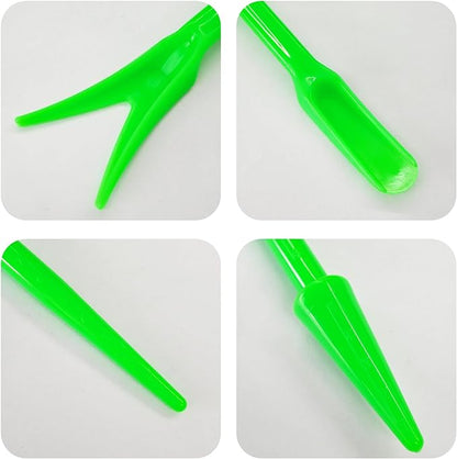 6PCS Mini Garden Hand Succulent Transplanting Tools Set, Plastic Seedling Dibber and Digging Tools