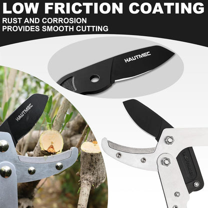 HAUTMEC Replacement Blade for Telescopic Anvil Loppers HT0149, High Carbon Steel, Low-Friction