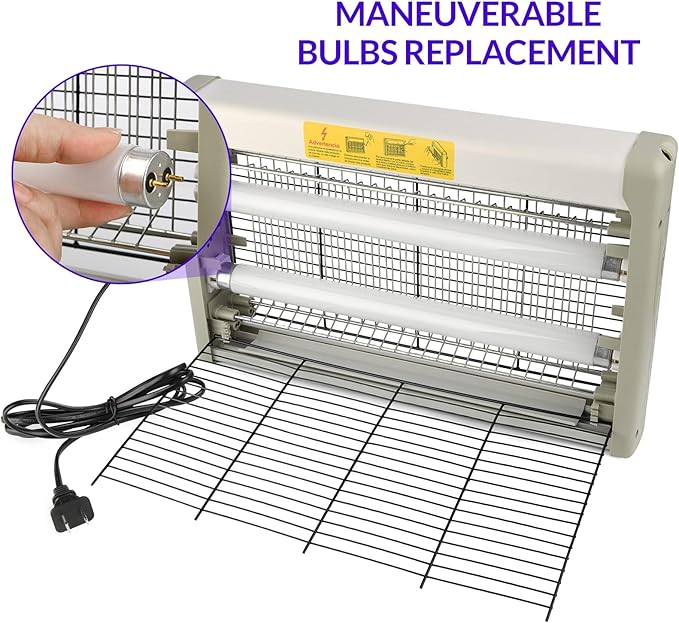 mafiti Electric Bug Zapper, Powerful 20w Fly Zapper Traps Indoor Electric Mosquito Zapper Fly