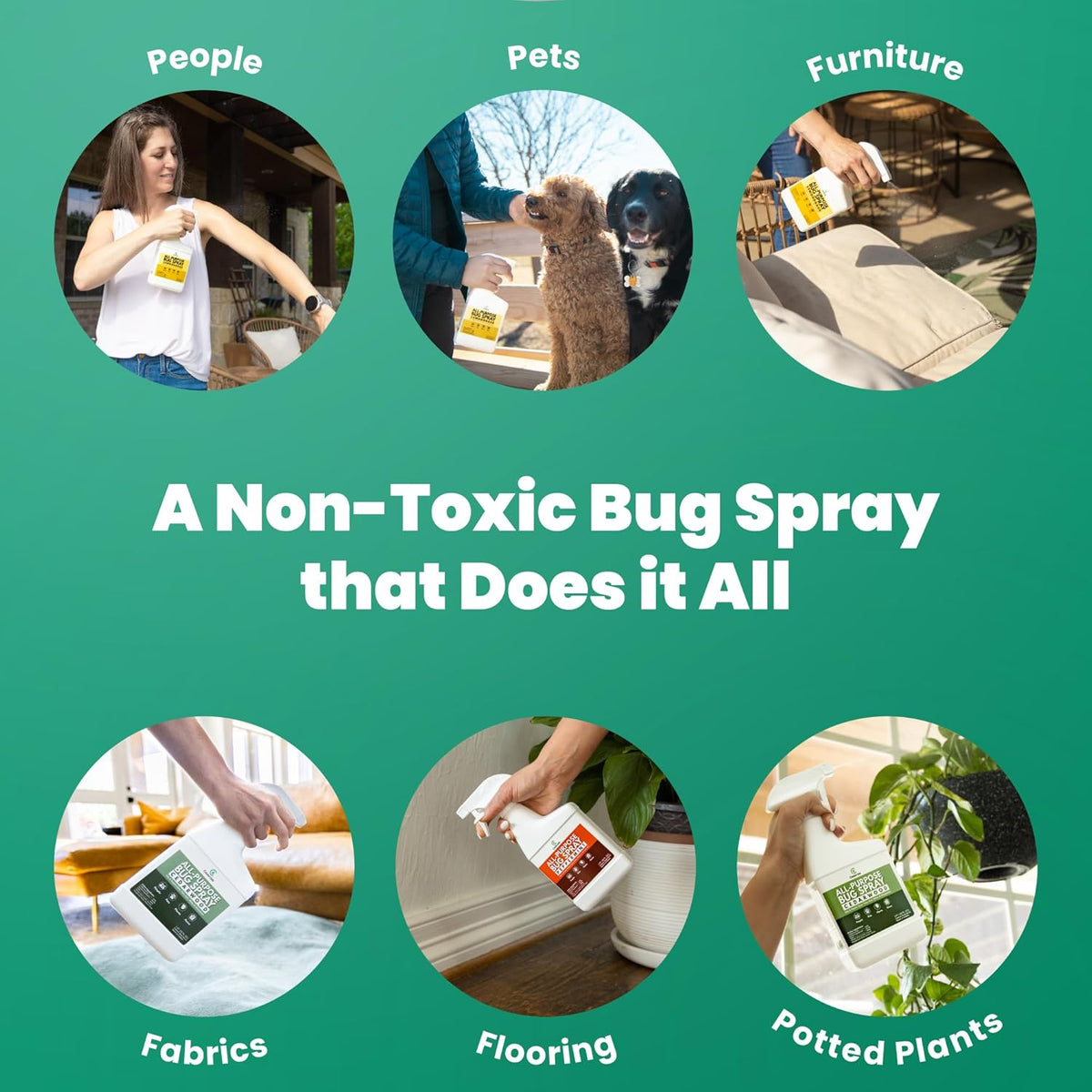 Cedarcide All-Purpose Bug Spray | Kill and Control Mosquitos, Fleas, Ticks, Ants | Made with