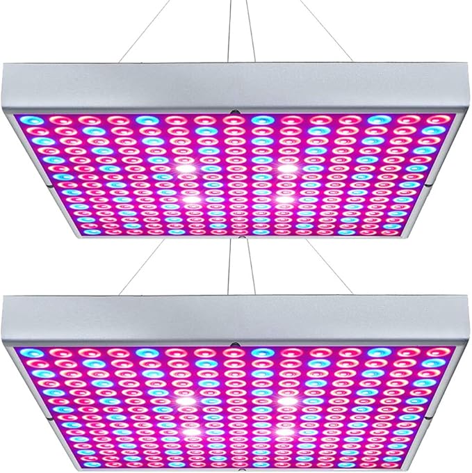 LED Grow Light 225 LEDs Plant Lights Red Blue White Panel Growing Lamps for Indoor Plants Seedling