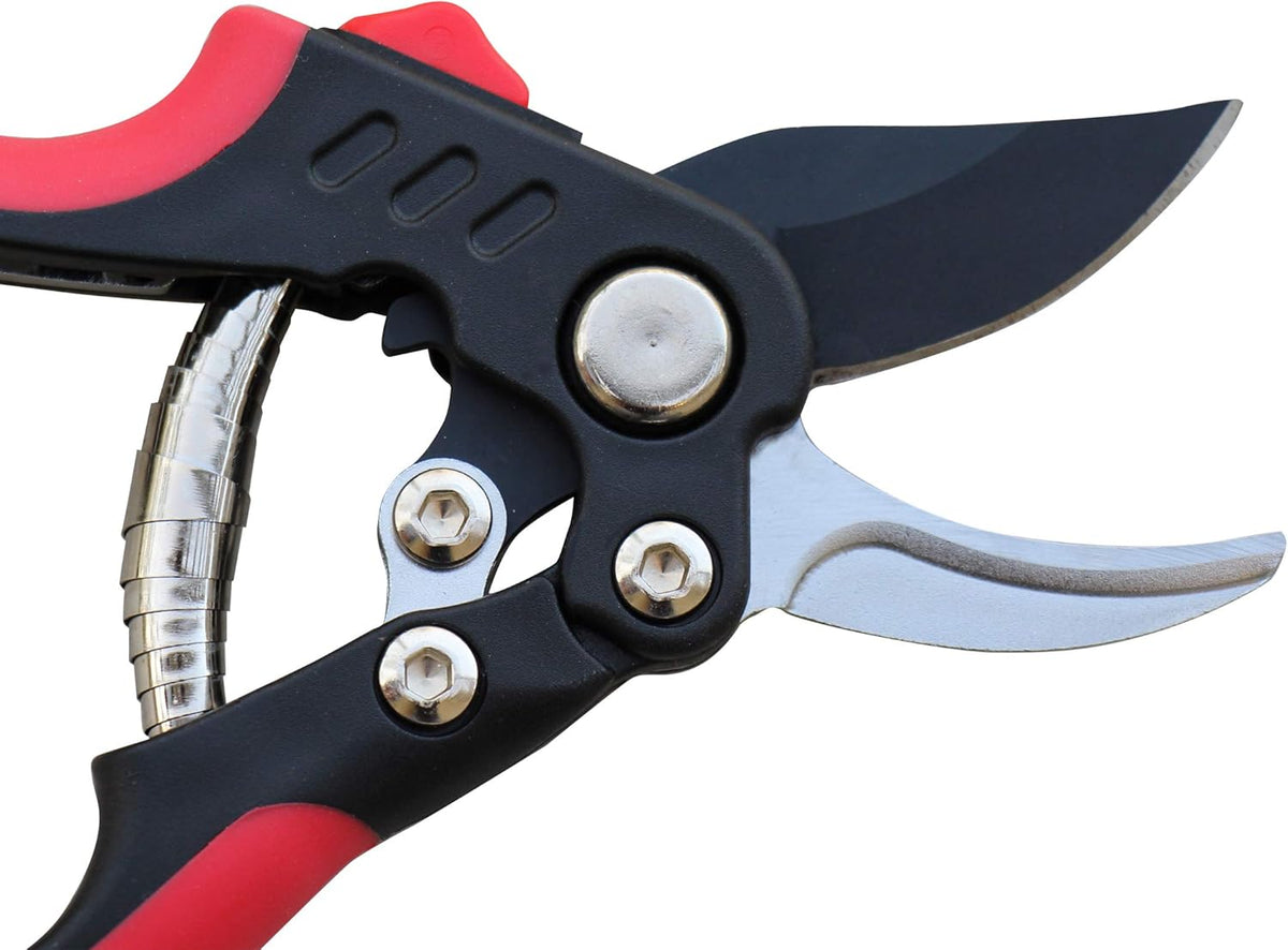 TABOR TOOLS S851A Bypass Hand Pruner with Compound Action, Makes Clean Cuts. Professional Sharp