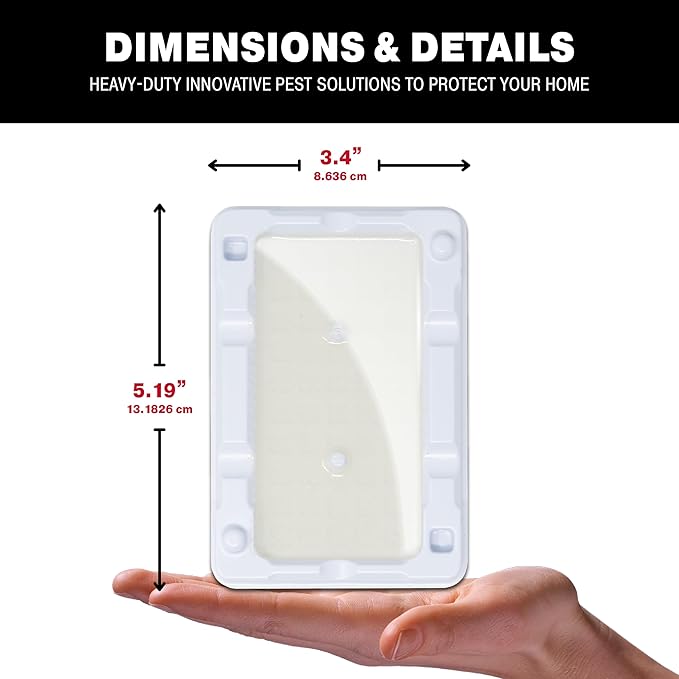 Catchmaster Freeze Resistant Glue Traps 6PK Mouse Traps Indoor for Home, Pest Control Adhesive