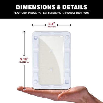 Catchmaster Freeze Resistant Glue Traps 6PK Mouse Traps Indoor for Home, Pest Control Adhesive