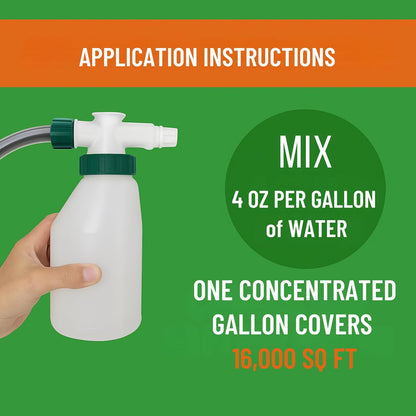 Soft Soil Liquid Soil Aerator & Lawn Treatment to Fix Compacted Soils, Improve Drainage with