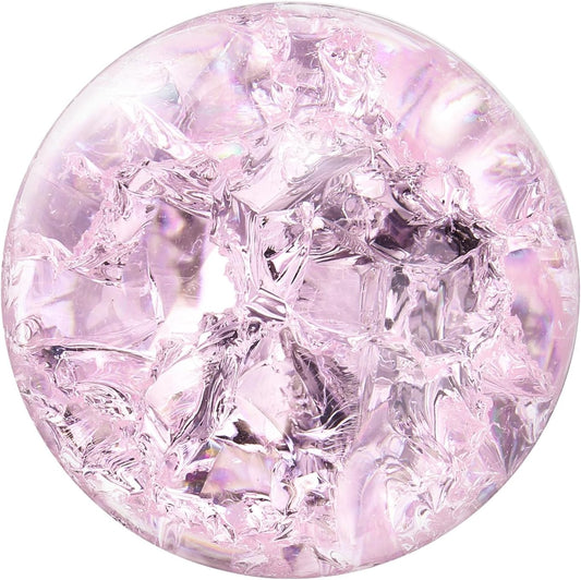 uxcell 40mm/1.6" Crystal Sphere Ball Ice Cracked Glass Solid Decorative Sphere Crystal Ball Prop