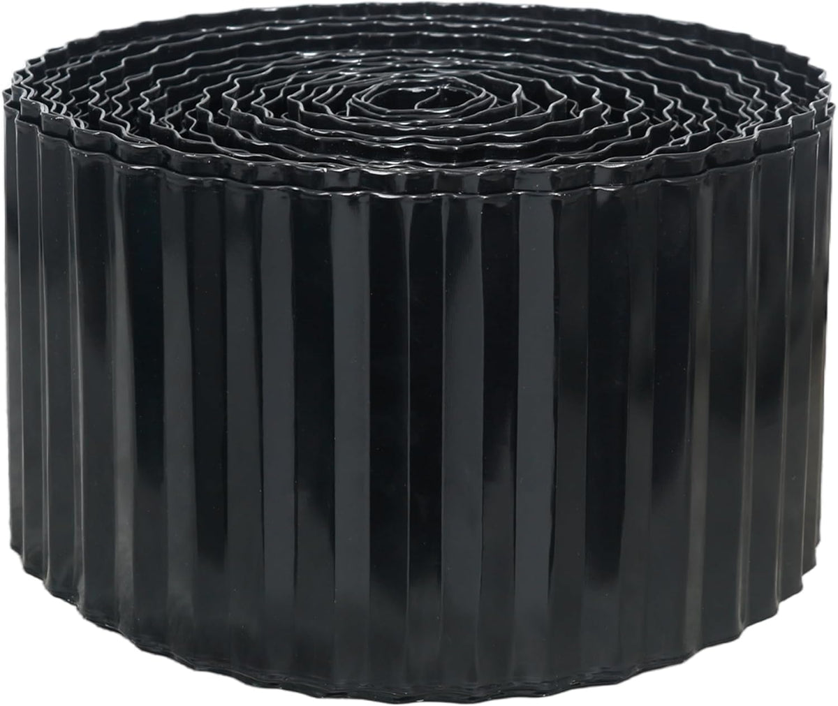 Corrugated Metal Garden Edging, 6"×100Ft Landscape Edging Border for DIY Lawn, Flower Bed and