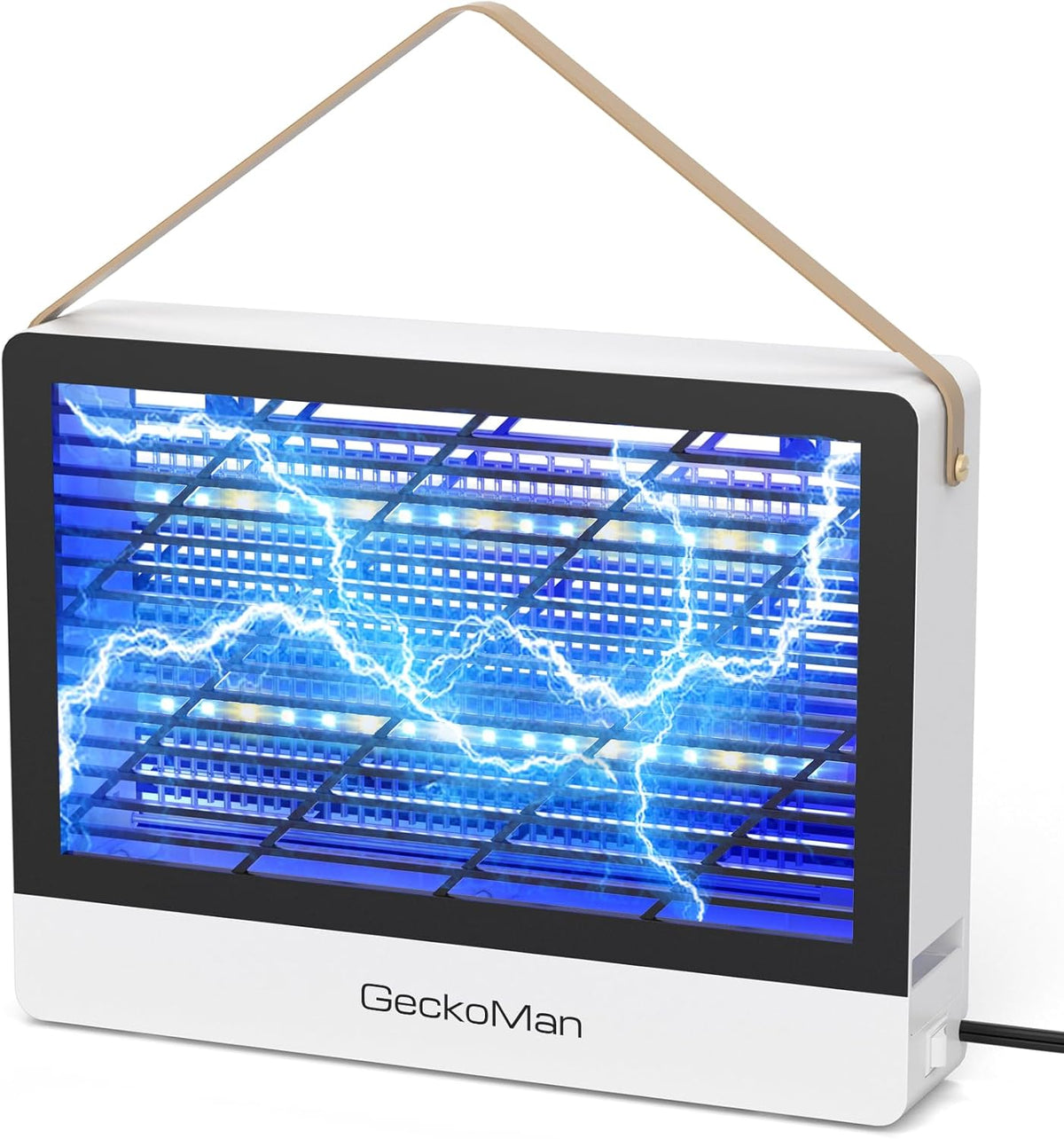 GeckoMan LED Indoor Bug Zapper Indoor Fruit Fly Trap for Indoors Mosquito Zapper Fly Zapper