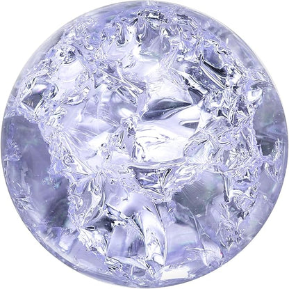 uxcell 40mm/1.6" Crystal Sphere Ball Ice Cracked Glass Solid Decorative Sphere Crystal Ball Prop
