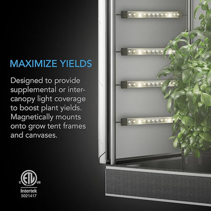 AC Infinity IONBEAM S11, Full Spectrum LED Grow Light Bars 11”, Deeper Penetration Samsung LM301H