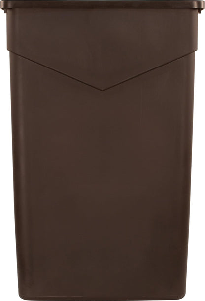 Carlisle FoodService Products 34202369 TrimLine Rectangle Waste Container Trash Can Only, 23