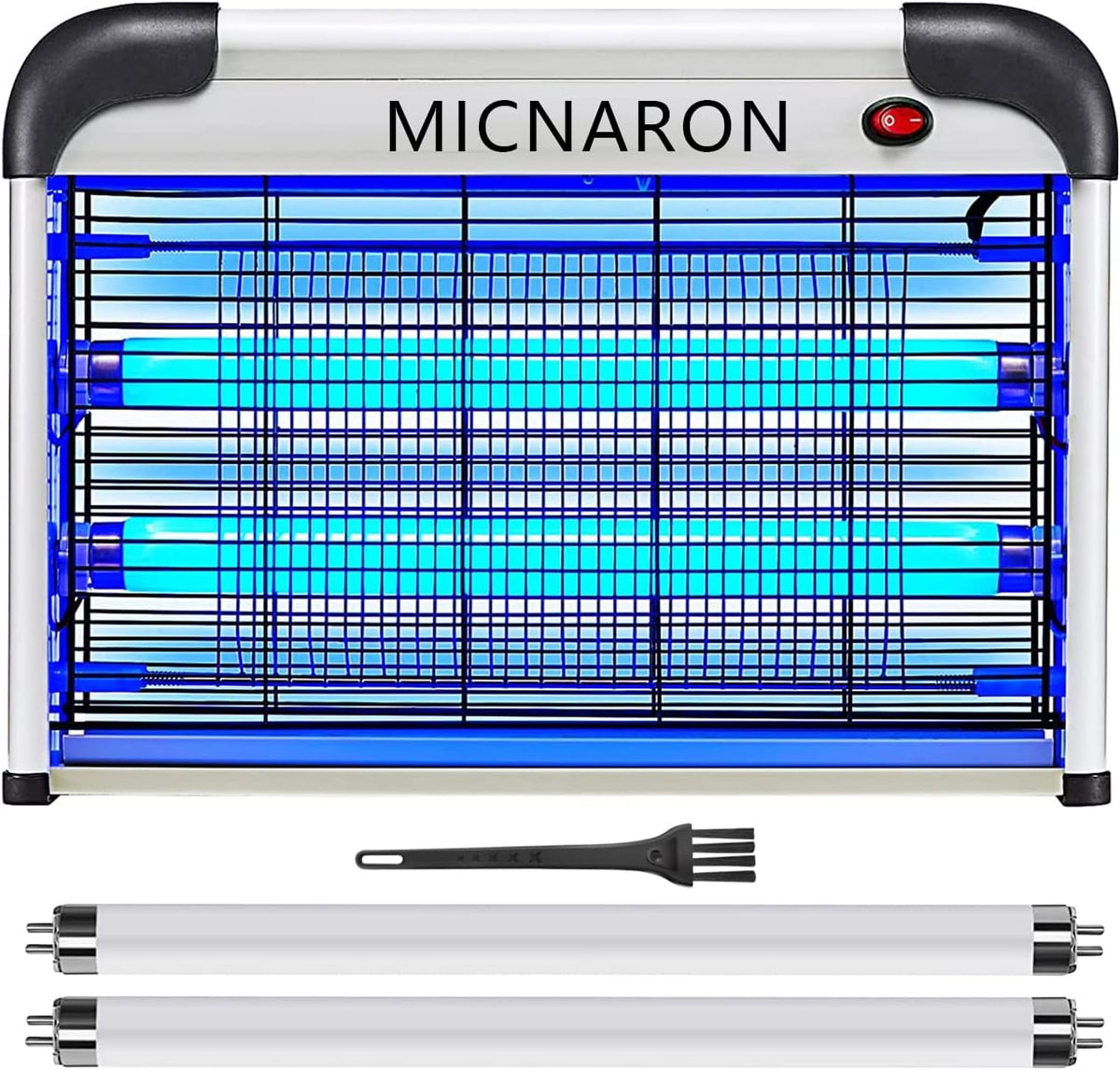Fly Trap Indoor Bug Zapper, 2800V Powerful Flying Insect Mosquito Killer w/ 20W Blue Light Attract