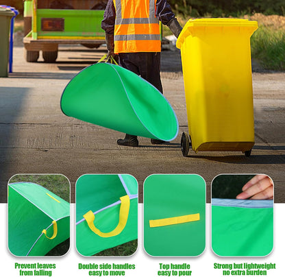 UQM Leaf Collector, Portable Pop Up Leaf Bags, Foldable Leaf Pick Up Tools Patent Number D1005635