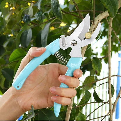 Premium Garden Shears, Pruning Scissors Gardening Tools, Pruners For Flower, Bushes, Rose And Fruit