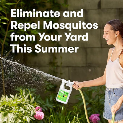 BugMD Mosquito Amigo Ant Killer & Bug Spray - Outdoor Roach, Cockroach, and Spider Killer, Fly and