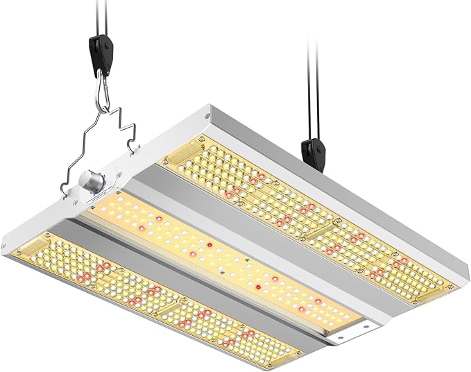 VIPARSPECTRA XS1500 Pro LED Grow Lights for Seed Starting Vegetables Bloom, New-gen Lens Dimming