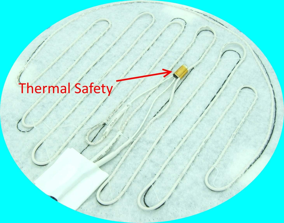 Brewing & Fermentation Heat Pad for Homebrew Beer & Wine Fermenting 120VAC 12 or 25 Watt Heating