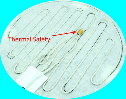 Brewing & Fermentation Heat Pad for Homebrew Beer & Wine Fermenting 120VAC 12 or 25 Watt Heating