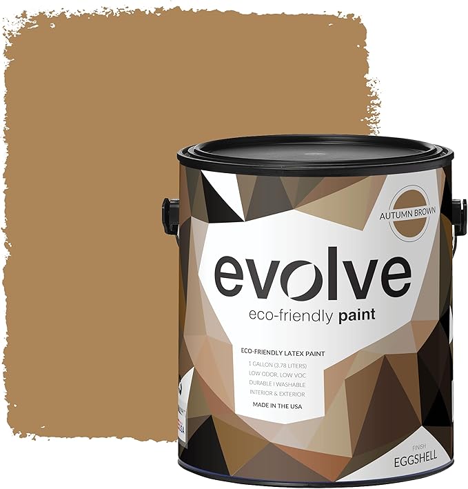 EVOLVE Paint & Primer: Environment-friendly, Low Sheen with One-coat Coverage for Interior &