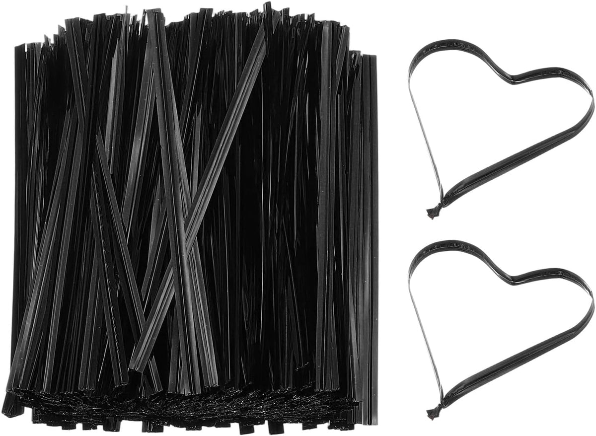 PATIKIL Bag Twist Ties 4 Inch, 800 Pcs Metallic Bread Ties for Treat Plastic Bags Gift Wrapping