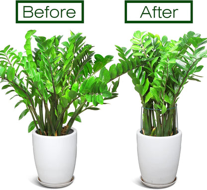 LEOBRO Plant Support Stakes, 4 PCS Plant Stakes, Plant Support, Peony Cages and Supports, Garden