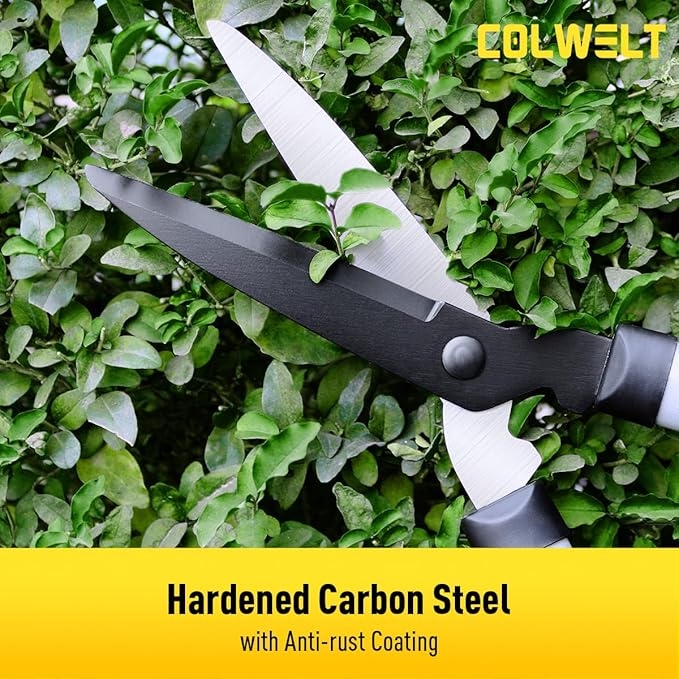 Colwelt Loppers Hedge Clippers Garden Shears 3Pcs, Compact Garden Loppers Shear Set with