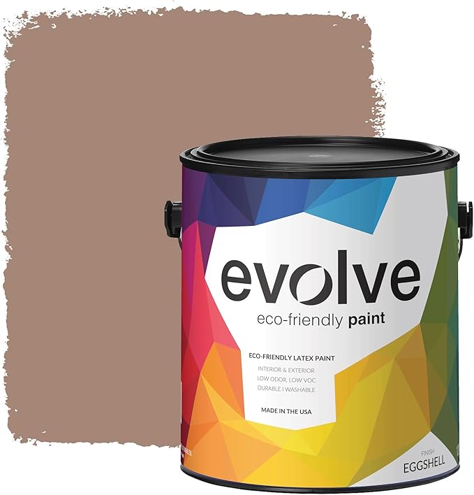 EVOLVE Paint & Primer: Environment-friendly, Low Sheen with One-coat Coverage for Interior &